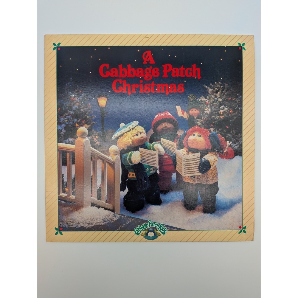 Cabbage Patch Kids A Cabbage Patch Christmas (Vinyl Record LP) Tested / Works